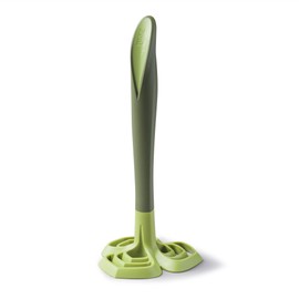 Zeal L245L Heat Resistant Nylon Masher with Soft Grip Ergonomic Handle. Lime