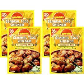 Sunbird General Tso's Chicken Seasoning Mix, 1.14 Ounce Packet (Pack of 4)