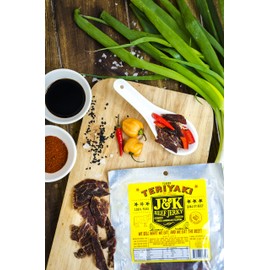 J&K Beef Jerky - Teriyaki Flavor 8oz