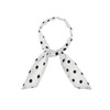Allegra K Bowknot Scarf, Neckerchief, Rectangle, Thin, Polka Dot, Hair
