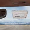 FLLIK EZ Pass Holder for Windshield. Ezpass with Strong Suction