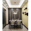 Dellemade DD00134B Plug in Sputnik Chandelier 12-Light Pendant Light with