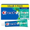 Crest Complete Whitening Plus Scope Toothpaste - Minty Fresh Triple