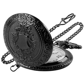 Tiong Quartz Pocket Watch Pendant Necklace Men's Gift with Necklace Men's Pocket Watch, Mb-cfj009, Robust