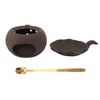 Ceramic Tea Roaster Loose Leaf Tea Warmer Tea Fragrance Roasting