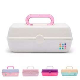 Caboodles Pretty In Petite Hard Makeup Case Compact Organizer Travel Friendly