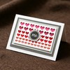 Heart Background Die Cuts for Card Making Decoration Metal Cutting