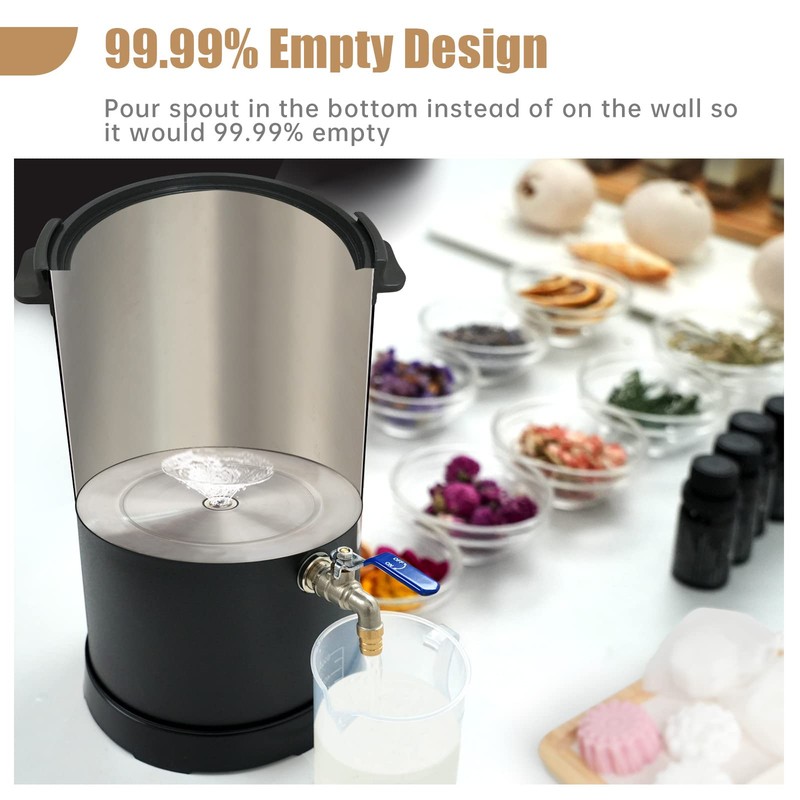 FAST MELT 12Lbs Soap Melter for Soap Making - Electric