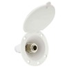RecPro RV Exterior Spray Port Hook-Up Connector | Optional Hose