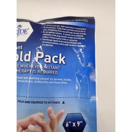 Med Pride New Sealed MED PRIDE Single Use Instant Cold Therapy Packs 6”x 9"