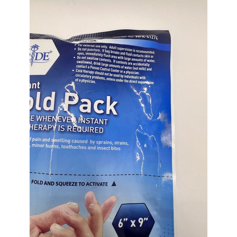 Med Pride New Sealed MED PRIDE Single Use Instant Cold