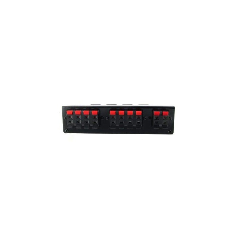 4-Way Speaker Switch Room Zone Stereo Selector Box 100W Channels