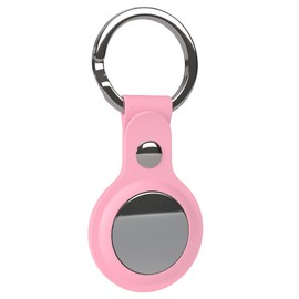 EAZY CASE - Schlüsselanhänger für AirTag Anhänger Hülle Silikon Rosa AirTags Schutzhülle Air Tracker Schlüsselanhänger mit Schlüsselring geeignet auch als Air Tag Anhänger für Katze, Hund, Kind