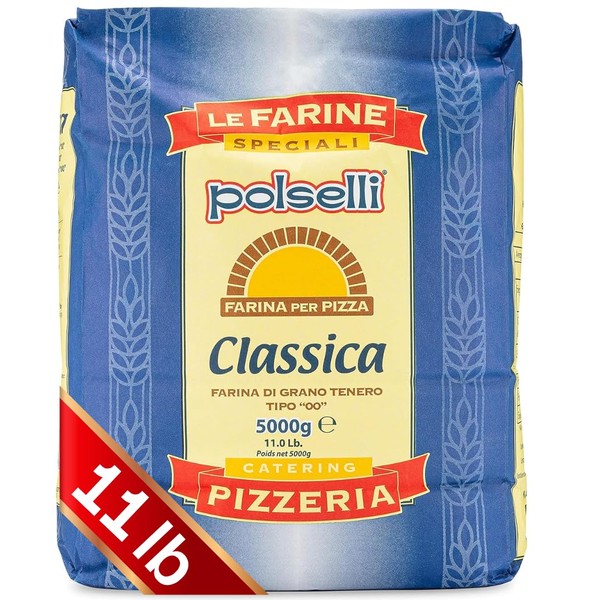 POLSELLI Classica, Tipo "00" Double Zero Flour Extra Fine, 11