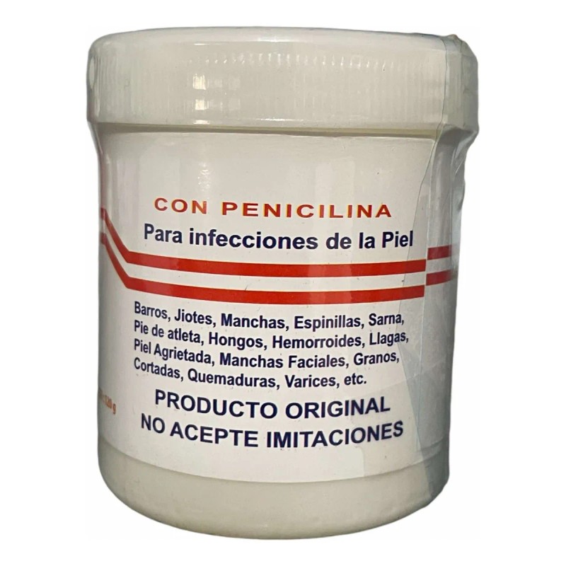 Pomada Antiséptico Cura Rápida Para Sarna, Hongos Acné 4 Pzs