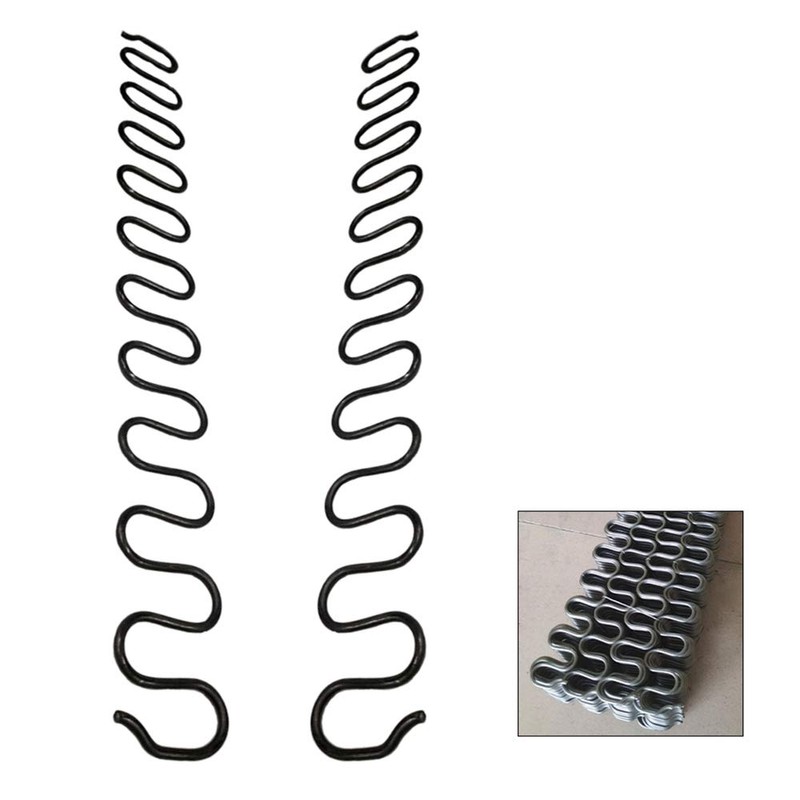 Carkio Replacement Springs, 2pcs 70cm Spring with 8pcs S-Clips 4.0
