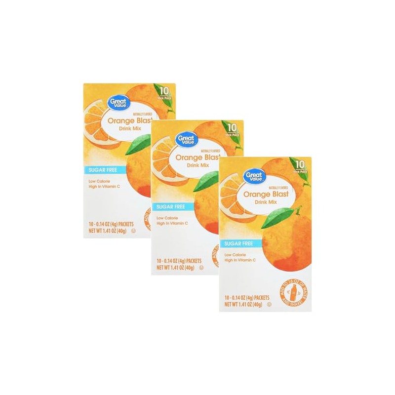 Drink Mix Bundle - 3 Boxes with 10 Packets Per