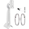 CCTV Amp Camera Square Bracket is used for 2 rotation