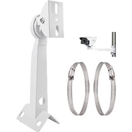 CCTV Amp Camera Square Bracket is used for 2 rotation surveillance camera, Taihua bullet head, head camera, hoop bracket wall corner, pillar CCTV surveillance stand