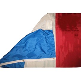 "Flags & Signs" 4x6 Embroidered Sewn France French 300D Nylon Flag 4'x6' Brass Grommets a-1-3893