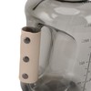 Wasserstoff-Wasserflasche, Wasserstoff-Wasserflasche, 1,5 L, Hohe Kapazität, SPE-PEM-Technologie, Waterionizer-Generator, Wasser-Ionisator-Flasche (Grauschwarz)