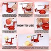 Apple Peeler, Apple Peeler Slicer Corer, Durable Hand-Operated Fruit Peeler