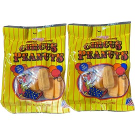 Circus Peanuts 2 Bags Of Original Melster Candies CIRCUS PEANUTS Marshmallow Candy 6oz Ea