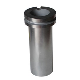 OTOOLWORLD High Purity 3 Kilo Graphite Crucible Cup Casting Crucible Melting Furnace Crucible