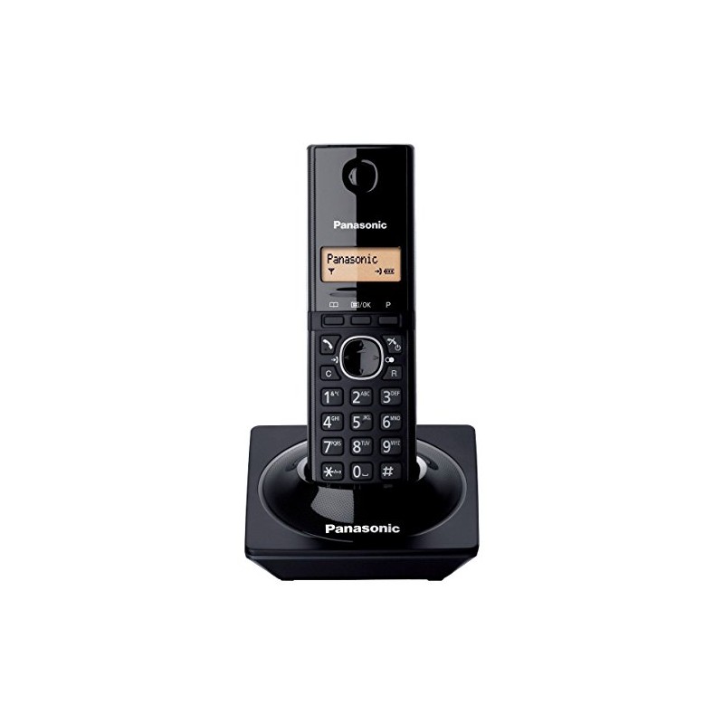 Panasonic Teléfono Inalámbrico Negro, Mod. KX-TG1711MEB