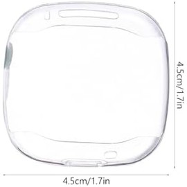 OSALADI 10piezas Protector De Reloj Transparente TPU para Funda Ligera y Delicada Protección contra Rayones y Golpes Accesorios De Reloj para Uso