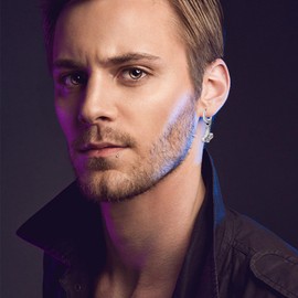 YEESIA Viking Earrings 925 Sterling Silver Thors Hammer Abalone Valknut Hoop Earrings Abalaone Fax Norse Jewelry Gift for Men Women