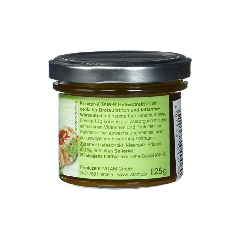 VITAM -R Herbal Yeast Extract Pack of 3 x 125