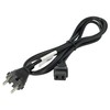 vhbw Power Cable Protective Contact Plug Compatible with Roland MC-500MKII,