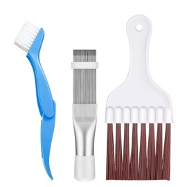 Condenser Cleaning Comb, Air Conditioning Comb, Pack of 3 Air Conditioning Slats Comb, Condenser Comb Dryer Aeg, Air Conditioning Slats Comb, for Cleaning Air Conditioners, Refrigerators, Evaporators