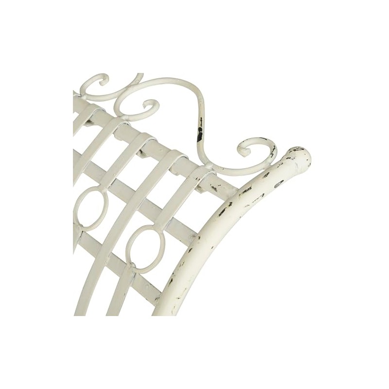 Safavieh Outdoor Collection Hadley Antique White Bench