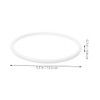 Bento Accessories Replacement Rubber Lid Seals Leakproof Design Silicone Food