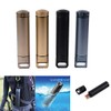 Survival Capsule Waterproof Seal Bottle Aluminum EDC Container Tank Survival