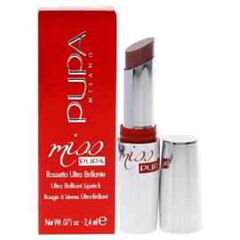 Pupa Milano Pupa milano miss pupa lipstick - ultra bright, crystal effect - super shiny lips - semi-transparent comfortable lip color - enhance the volume of your lips - 110 nude vibes - 0.071 oz