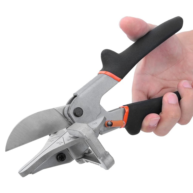 Angle Scissors,240mm Universal Trunking Angle Scissors, Multiple Function High Carbon