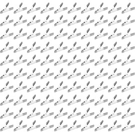 Online Best Service 100 pcs. 2" Inch Spring Metal Clamps wholesale Bulk - Gray