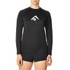 Kanu Surf Women's Standard Keri Long-Sleeve UPF 50+ Rashguard, Black,