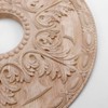 Antrader Ceiling Medallion,Wood Ceiling Cover Home Lighting Ceiling Medallions Ring
