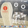 biped z1015 Extra Thick Lambswool Insoles – Set of 2