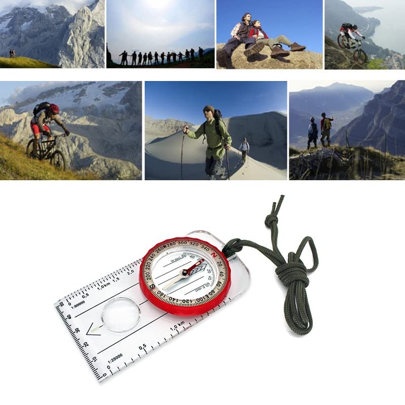 Easy to read at night, high precision compass, boy scout