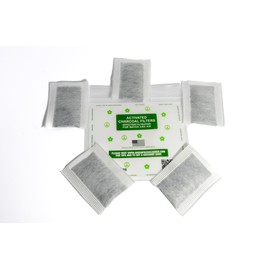 Green Piece® Diaper Pail Deodorizer - Compatible with the Diaper Genie - Activated Charcoal Made by Green piece (Pack of 4 plus + free one)