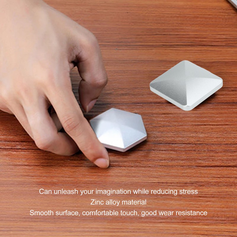 Desk Flip Spinning Toy Zinc Alloy Desktop Fingertip Toy with