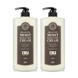 C2Y Shea Butter High Moisturizing Hand & Foot Cream Large Size 500ml x 2 / C2Y 쉐어버터 고보습 핸드풋크림 대용량 500ml x2개