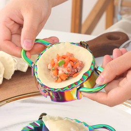 Buyer Star Rainbow rolling pin-15.8-inch Professional Rolling Pin Fondant, Dumplings, Cookies, Pizza Dough, Pasta, Pie Crust, Pastry - Metal French Rolling Pin Roller (NO.0)