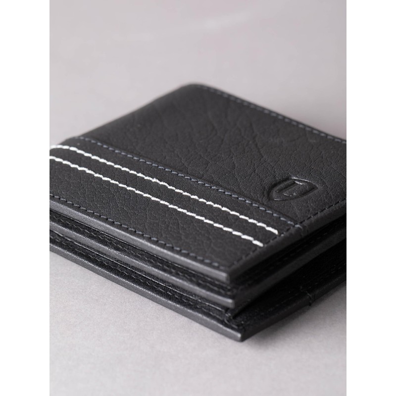 Keswick Real Leather Men's Notes and Card Wallet RFID Protected