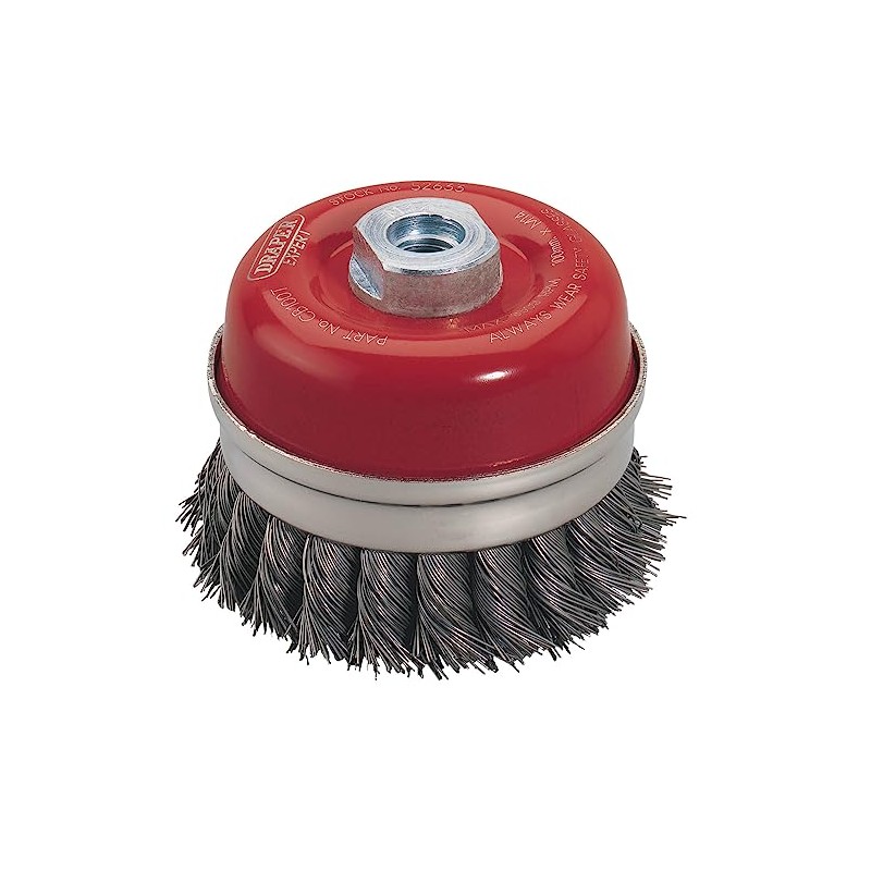 Draper Expert 52633 100 mm x M14 Twist Knot Wire